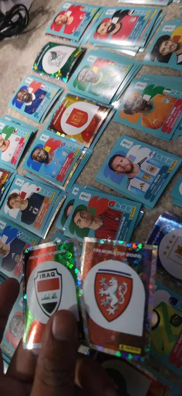 Figurinhas da copa a venda