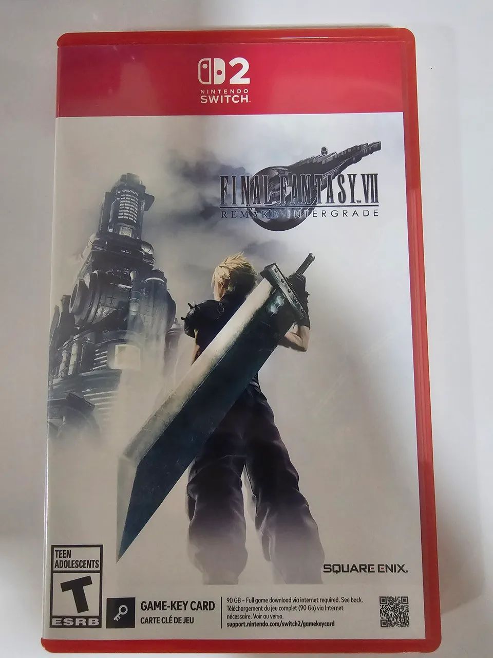 Final Fantasy VII Remake Intergrade. Jogo de Nintendo Switch 2.
