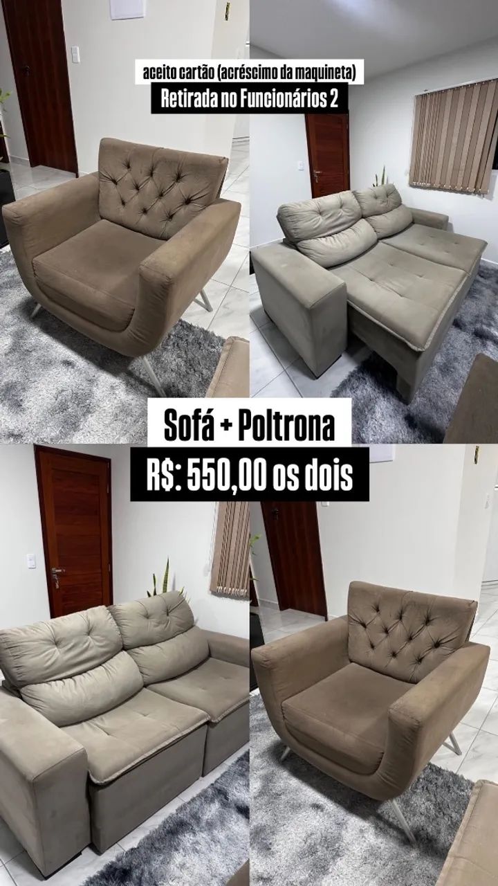 Sofá + Poltrona