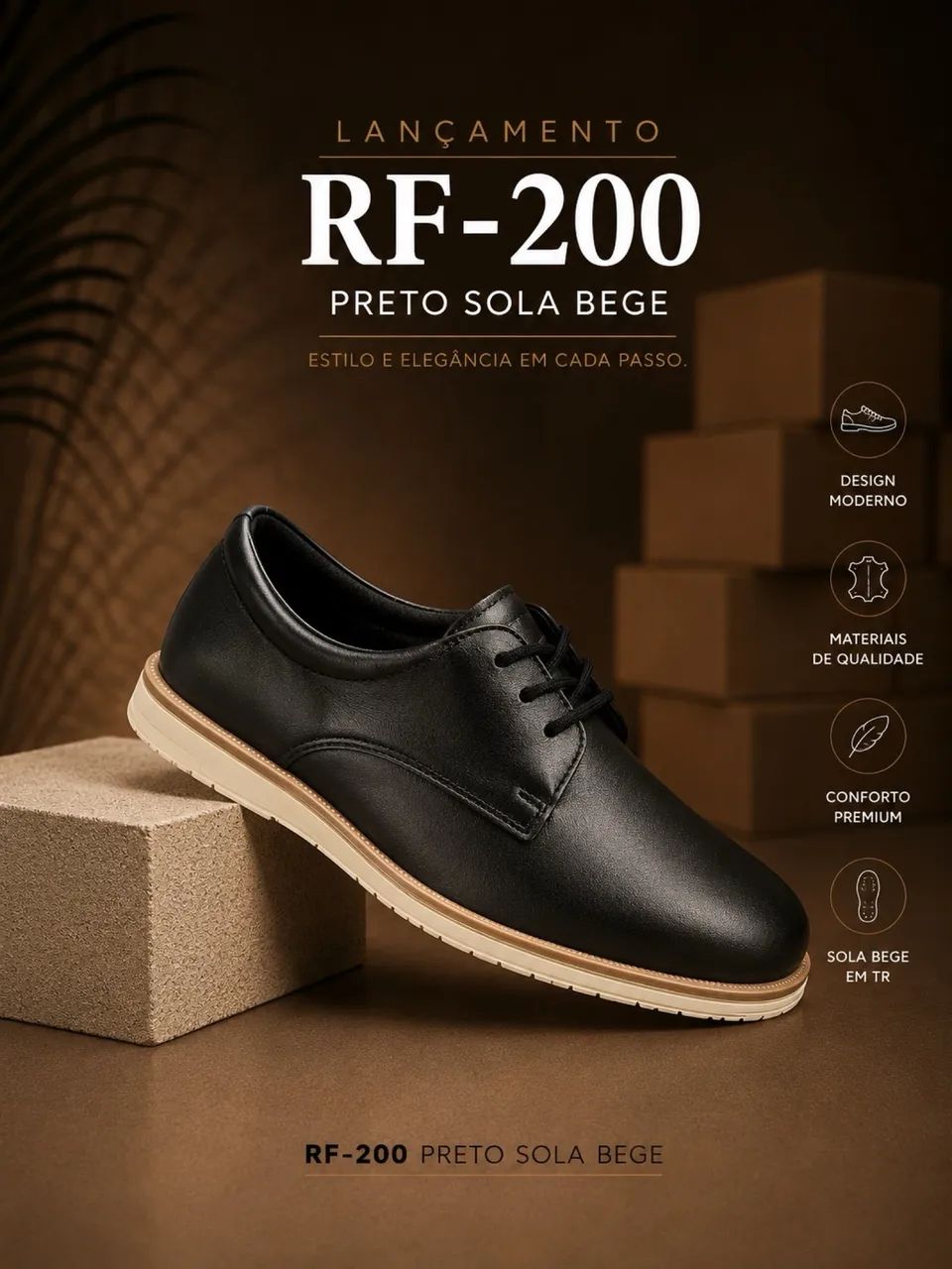 Sapato social masculino 