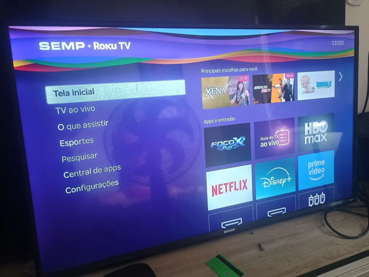 Vendo smart tv semp 43 polegadas 