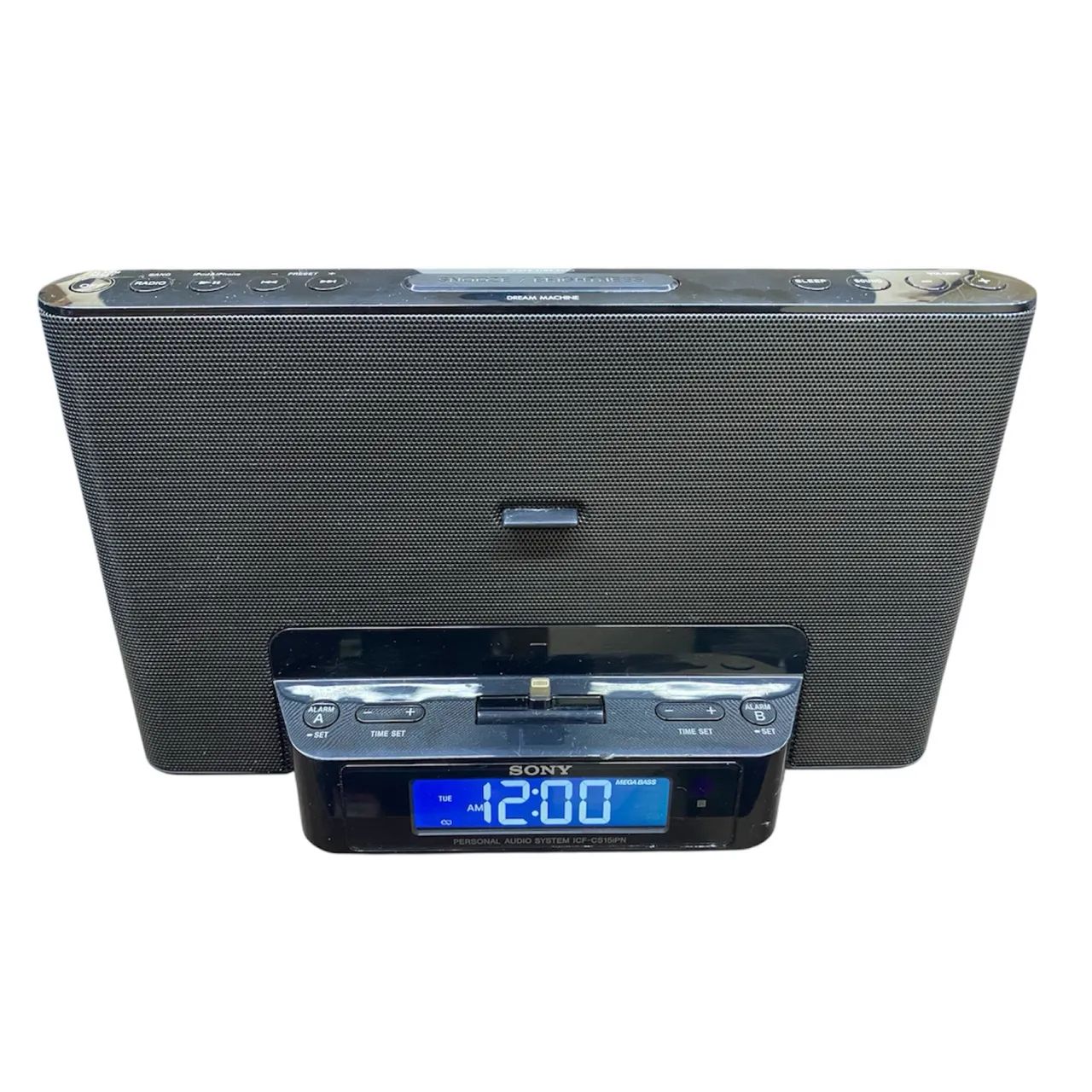 Rádio relógio Sony (pino Dock com defeito )