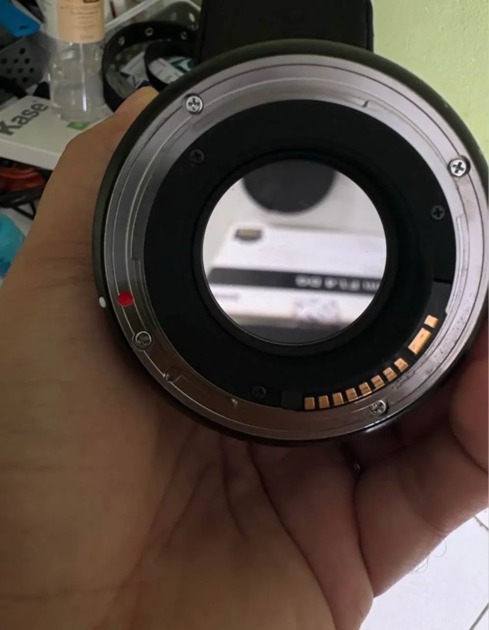 Lente Sigma 35mm f/1.4 Art para Canon - Impecável + Parcelamento - Foto 5