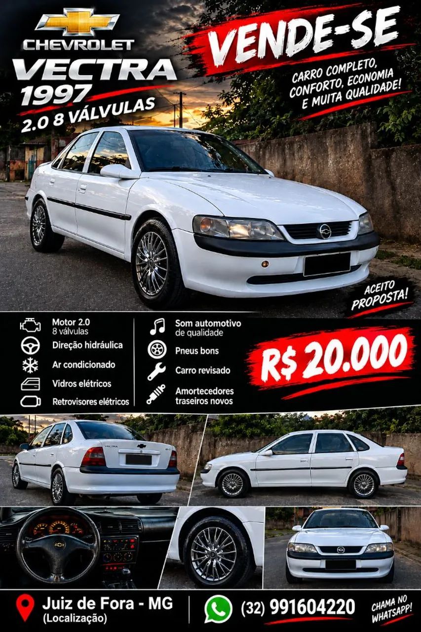 Chevrolet Vectra GLS/expres.2.2/ 2.0 E 2.0 CD 8V 1997