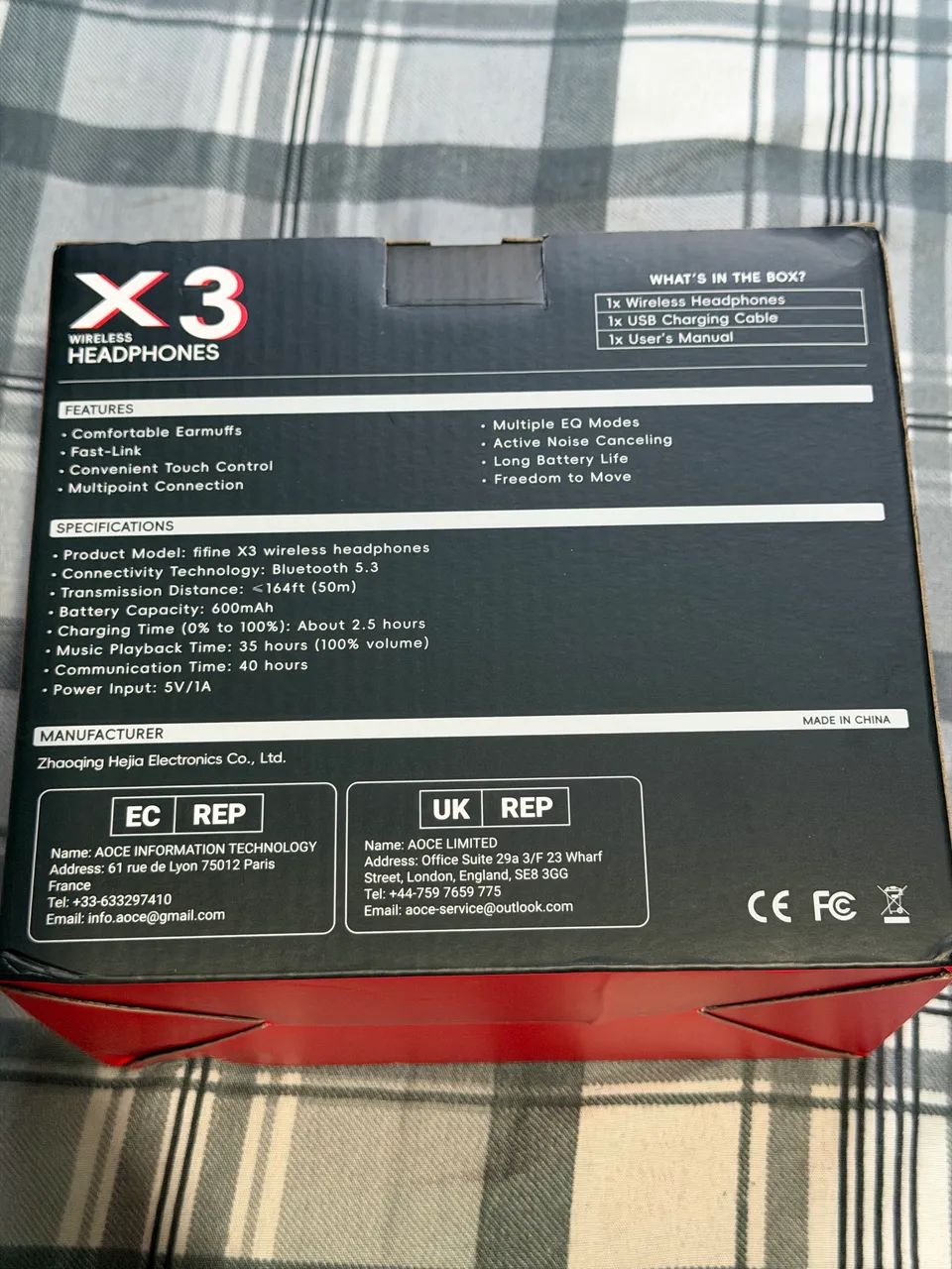 Headset FIFINE X3 - Foto 2