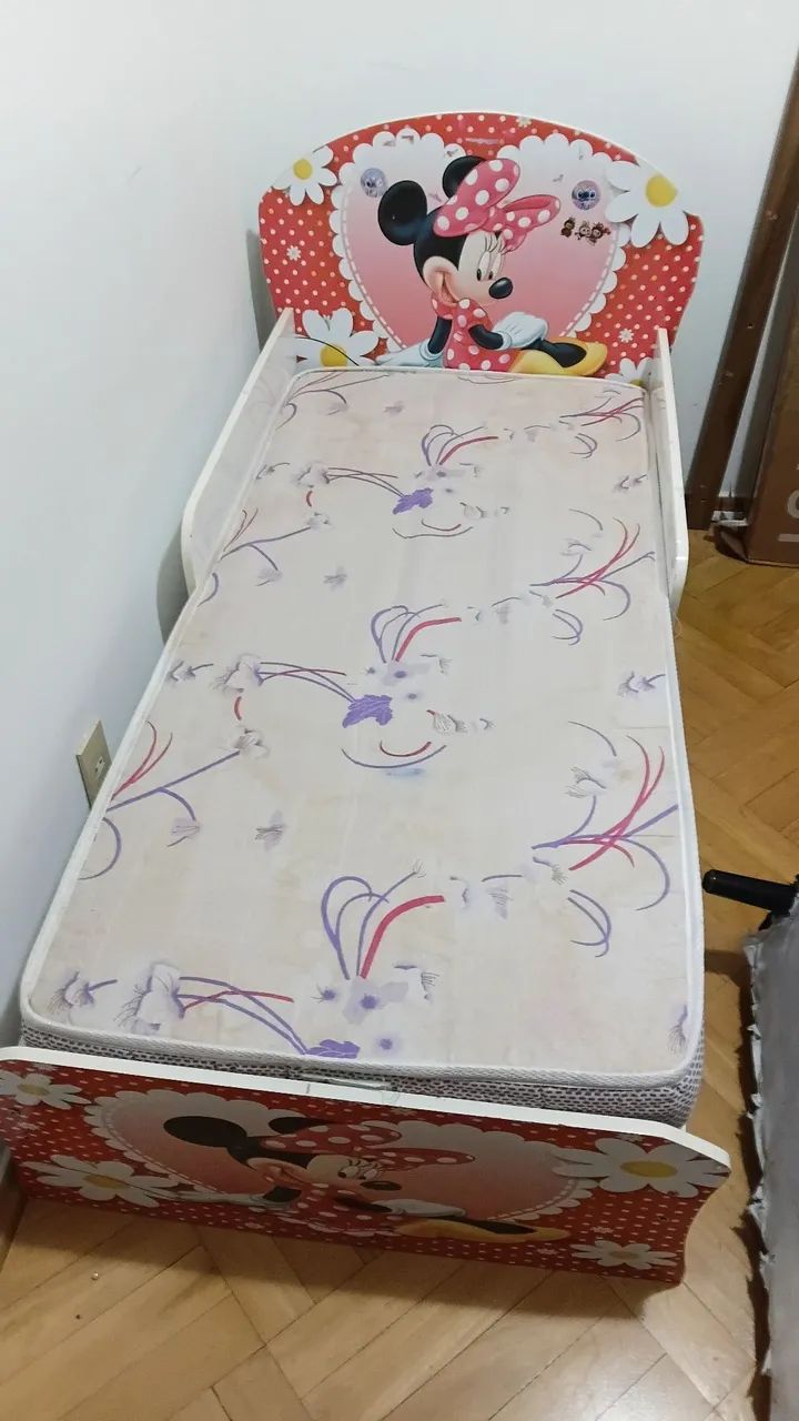 VENDO CAMA INFANTIL COM COLCHÃO  - Foto 3