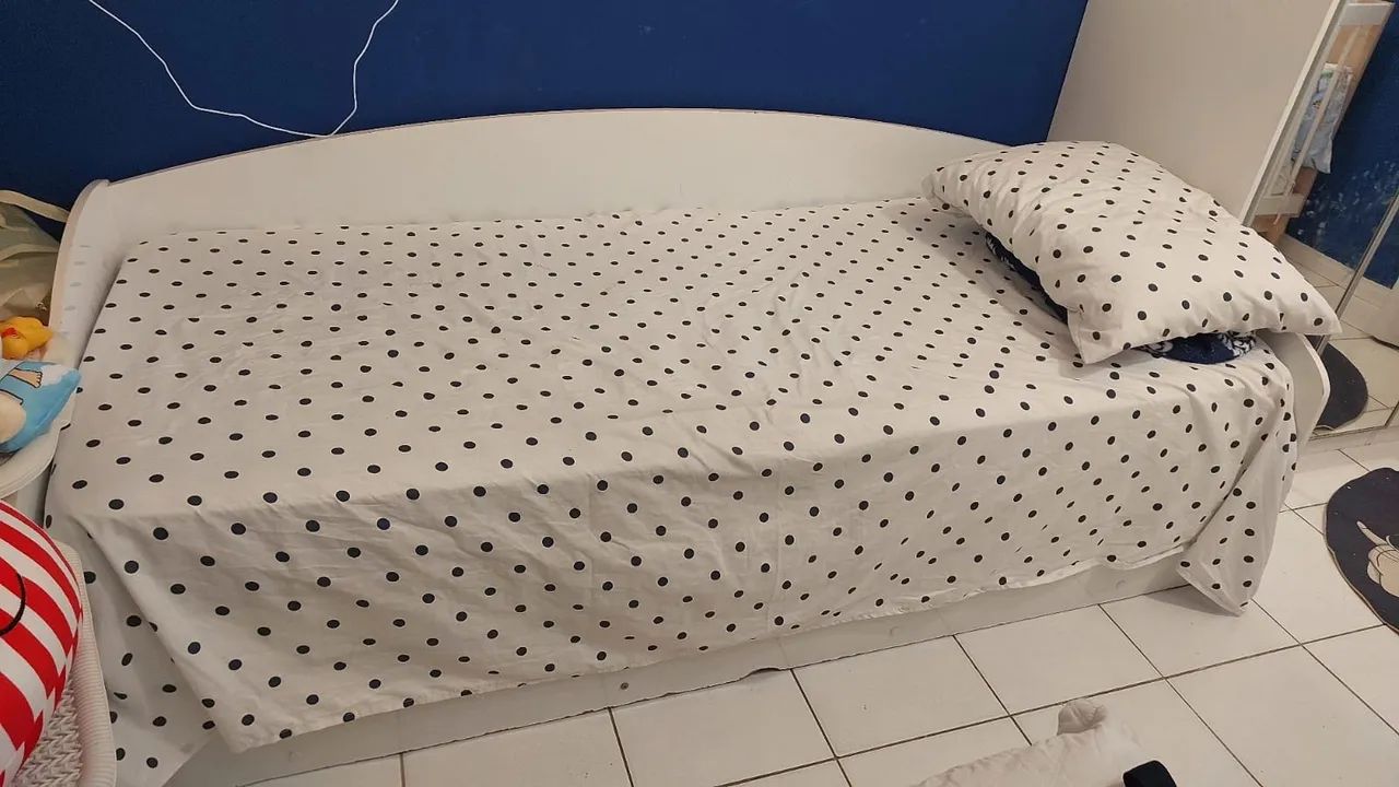 Bicama solteiro com colchões  - Foto 2