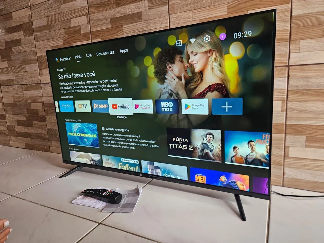 Tv smart e android novinha aceito cartão 