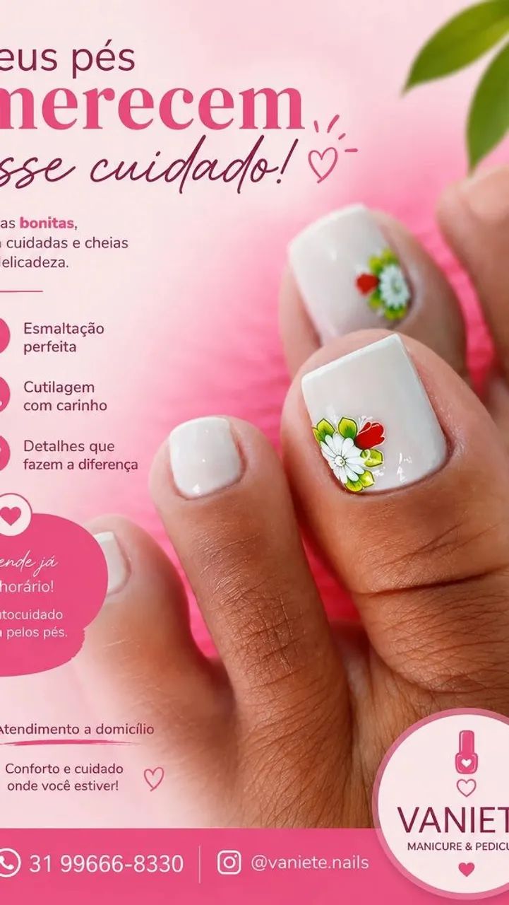 Manicure e pedicure tradicional  - Foto 4