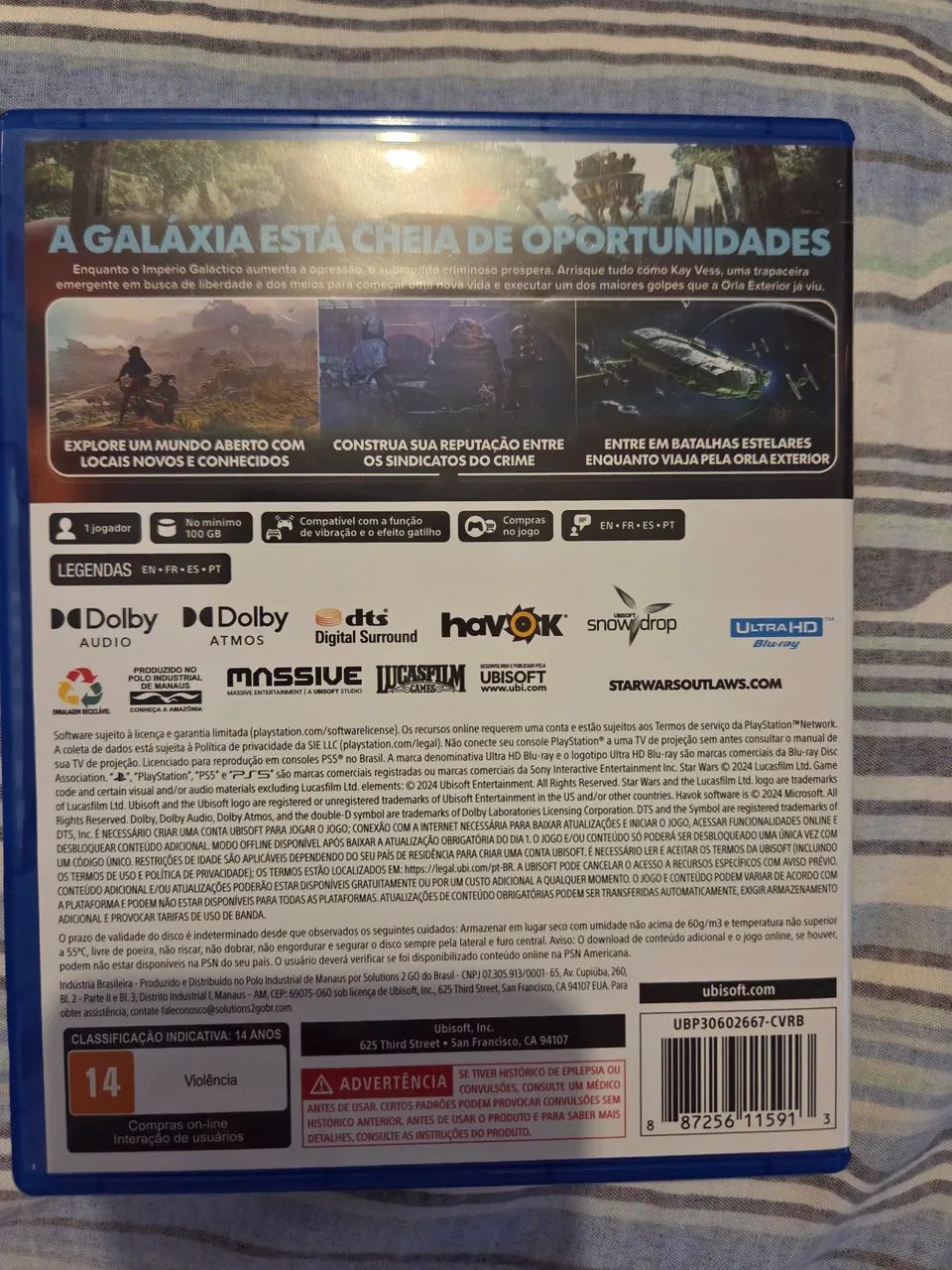 Star Wars Outlaws Mídia Física para PlayStation 5 - Foto 2