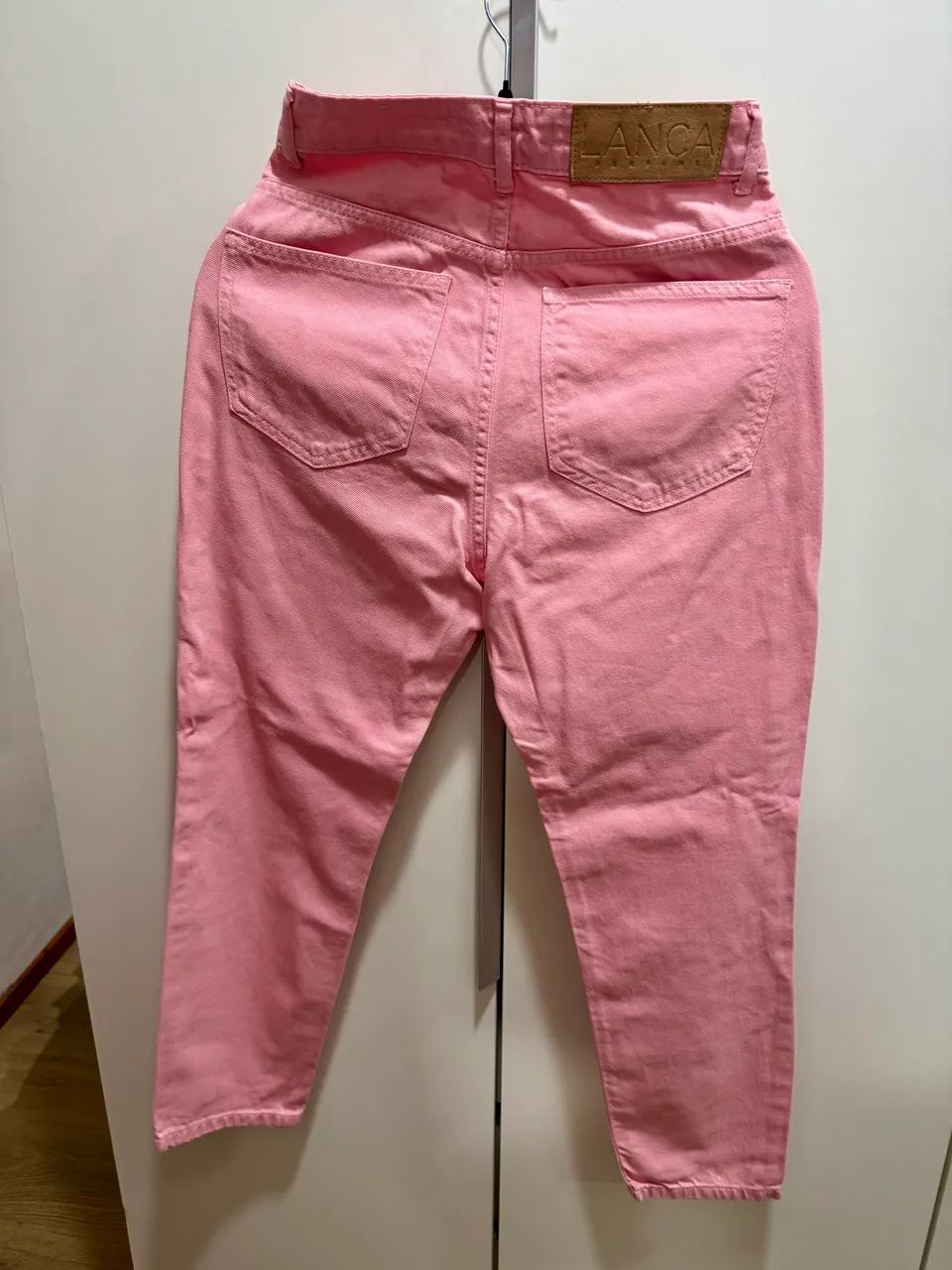 Calça Lança Perfume Rosa - P - Nova  - Foto 3