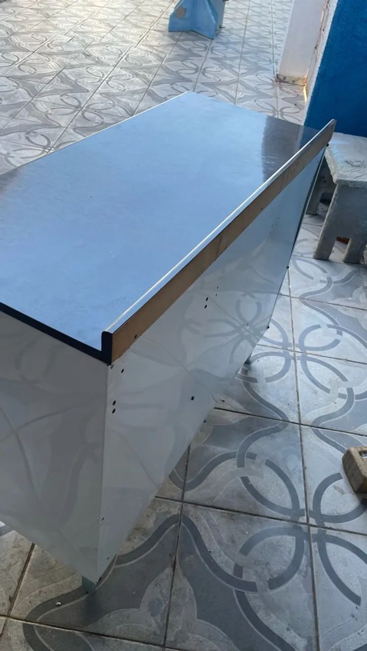 Balcão de aço Itatiaia usado 400$ - Foto 3