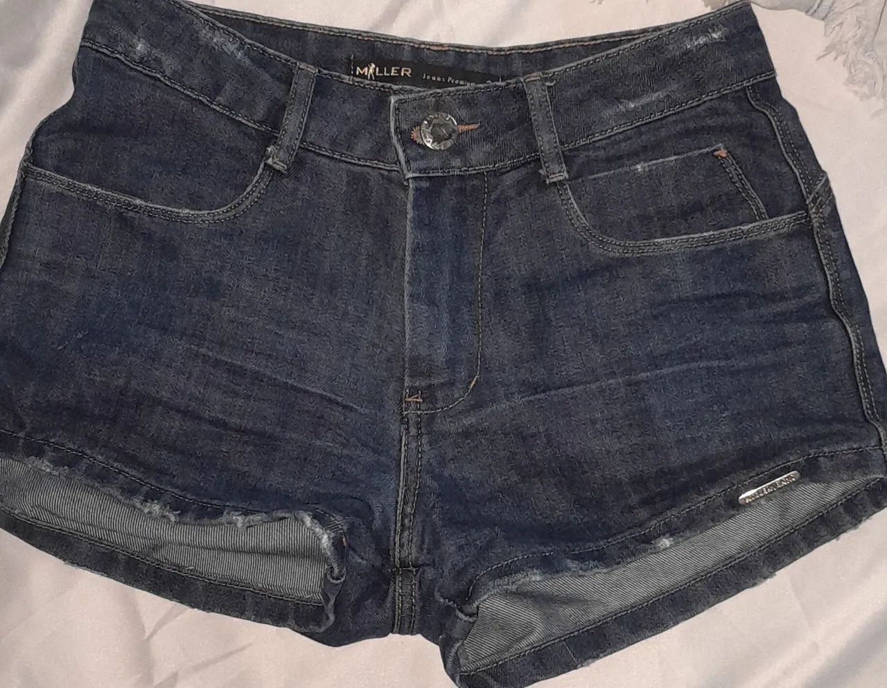 kit 3 shorts jeans 36 - Foto 4