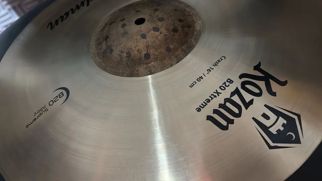 PRATO WALDMAN KOZAN CRASH 16 - Instrumentos musicais - Coroado