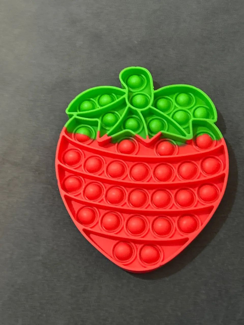 Fidget toy pop it de morango