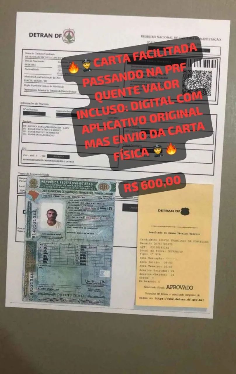 ?CARTA FACILITADA BRASIL PASSANO PRF? - Foto 2