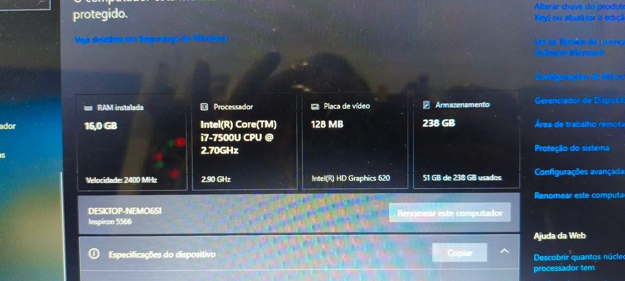 Notebook Dell Inspiron 5566 - Foto 3