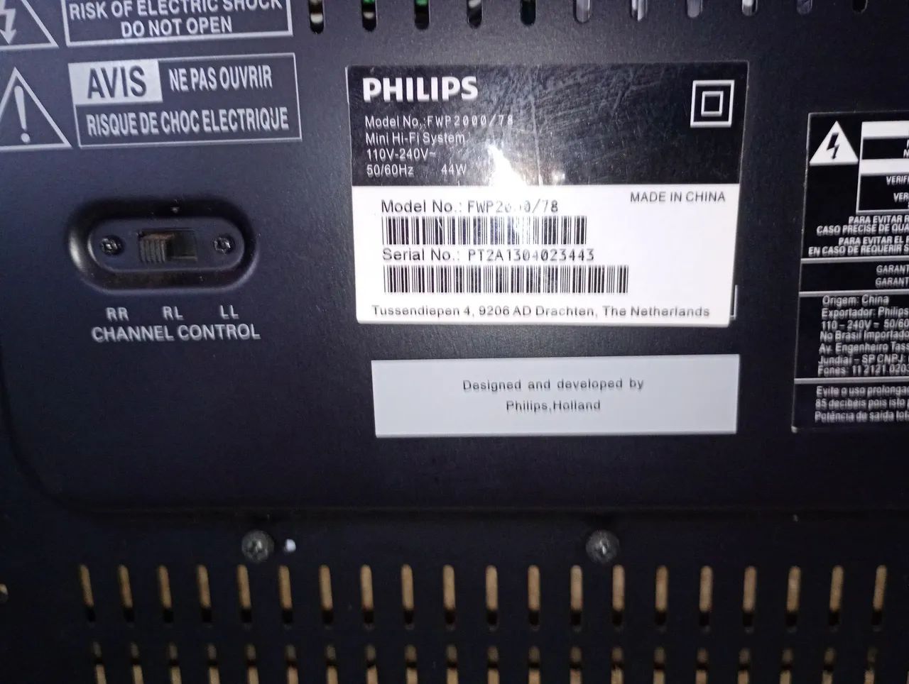 Som Mini Hi-Fi System Philips FWP2000/78 - Foto 4