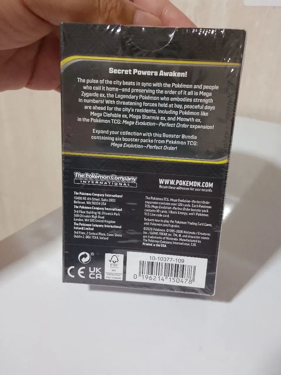 Booster Bundle Mega Evolution Perfect Order - 6 Boosters  - Foto 3