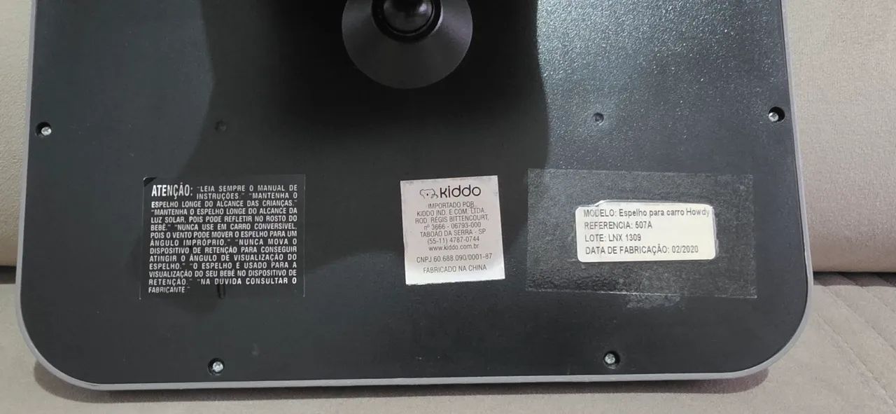 Espelho Retrovisor para Bebê Kiddo - Para Carro - Foto 3