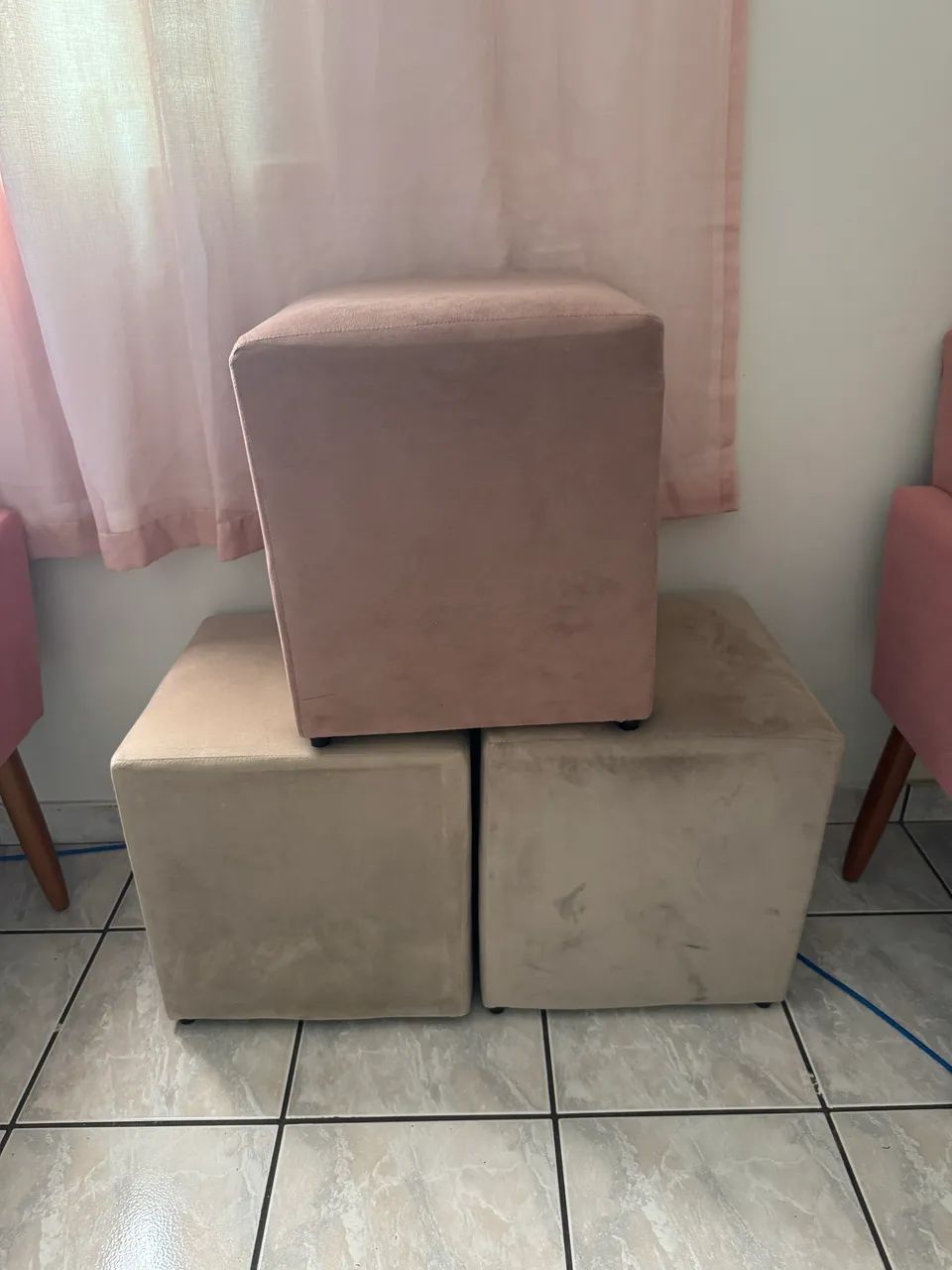 Puf semi novo  - Foto 3