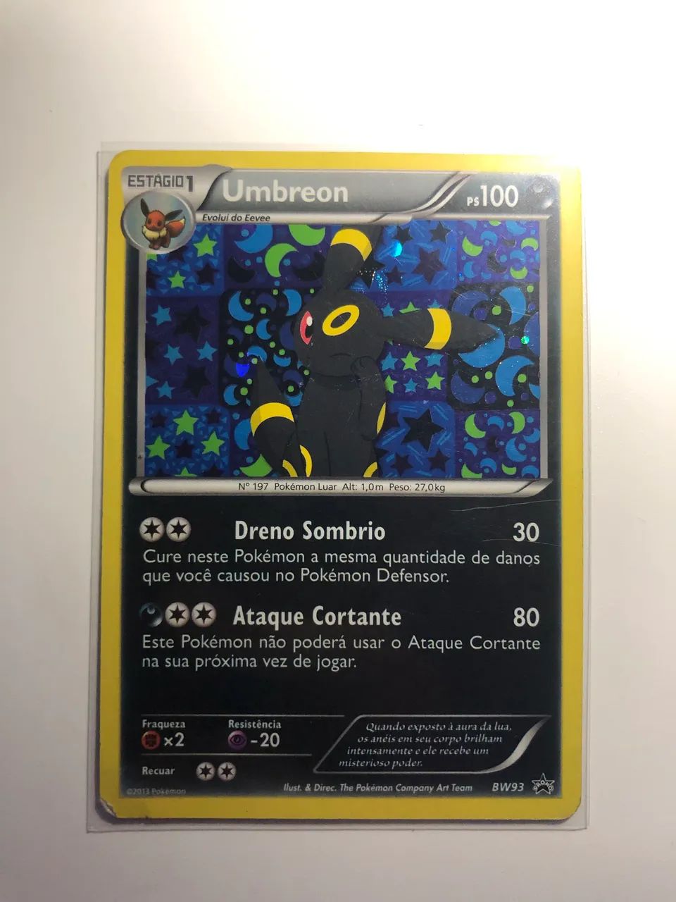 Carta Pokémon - Umbreon (BW93) - Foto 2