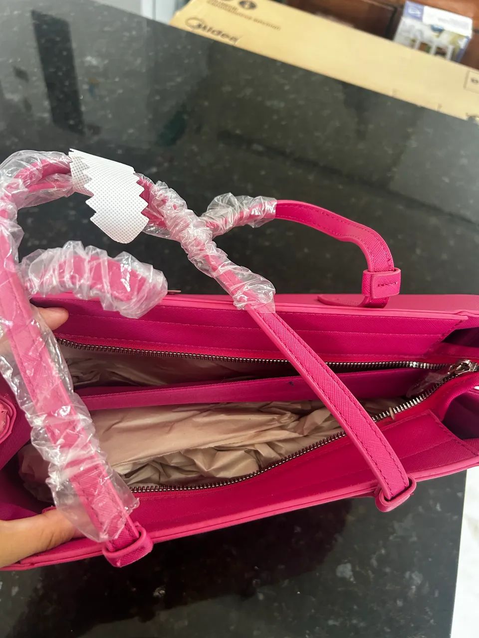 Bolsa Arezzo rosa - Foto 3