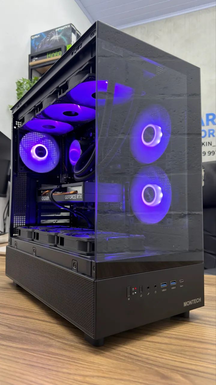 PC GAMER RYZEN 5 5500 / 2X8GB 16GB DDR4 / SSD NVME 512GB / RTX 4060 8GB  - Foto 5