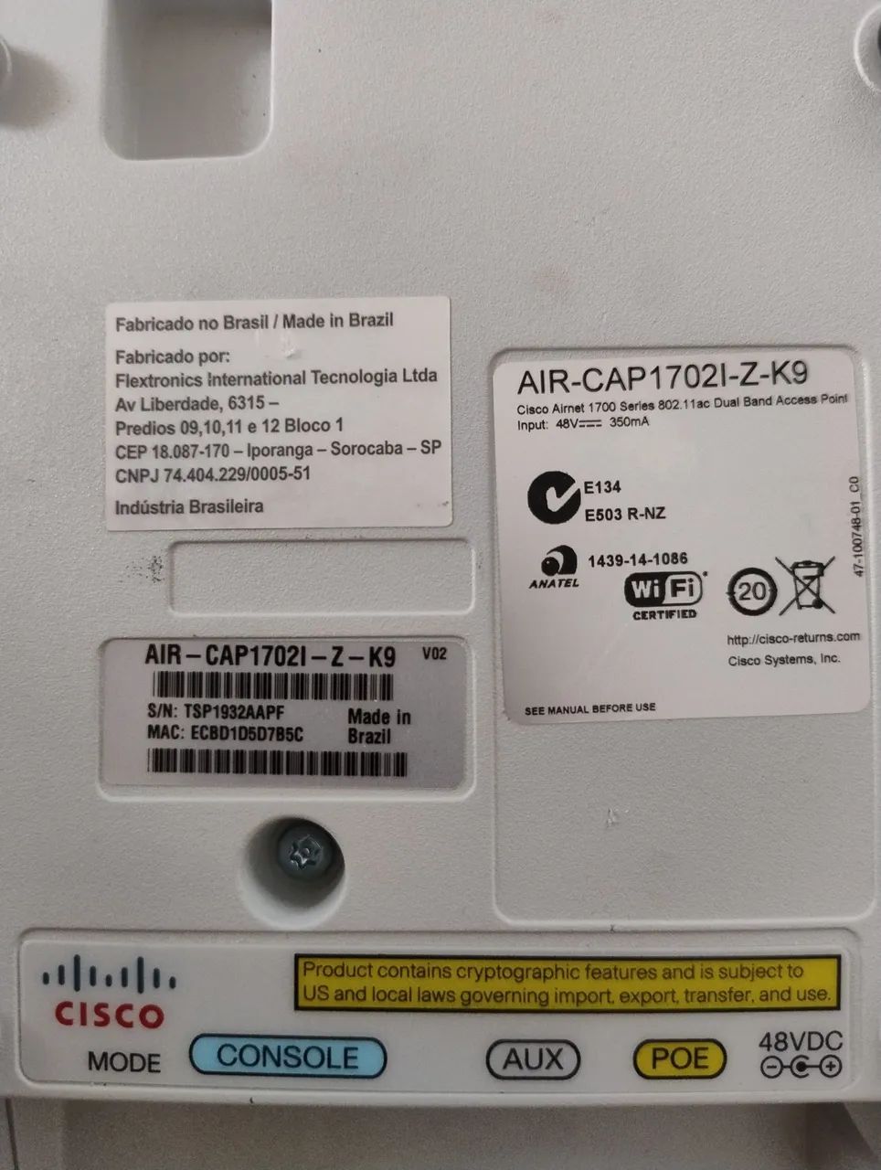 Access point AIR-CAP17021-Z-K9 - Foto 4
