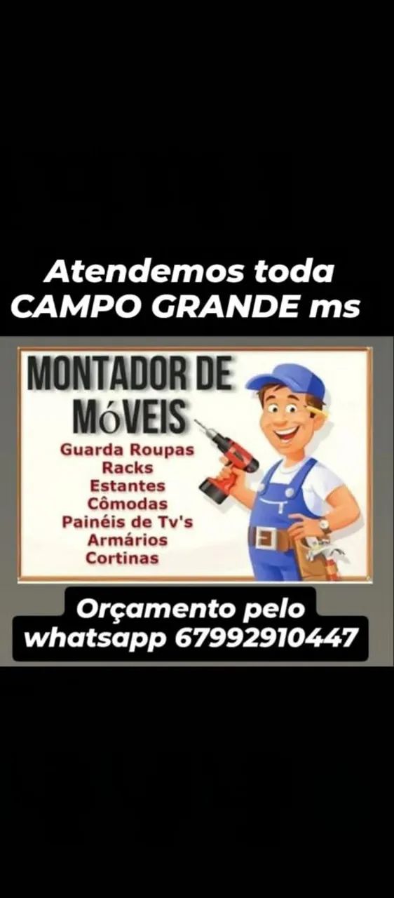 Montador de móveis profissional 