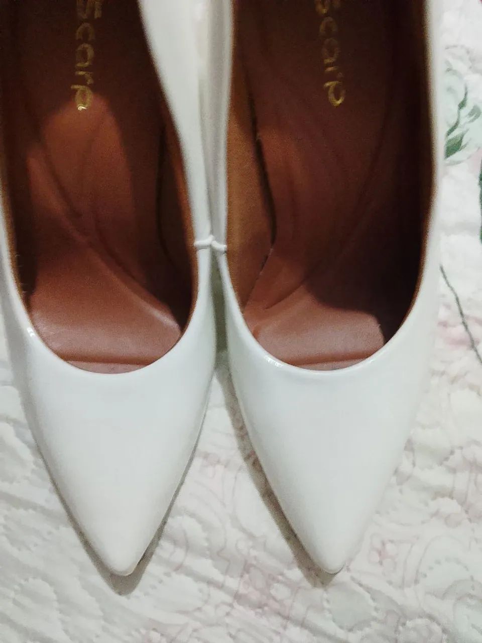 Scarpin branco  - Foto 3