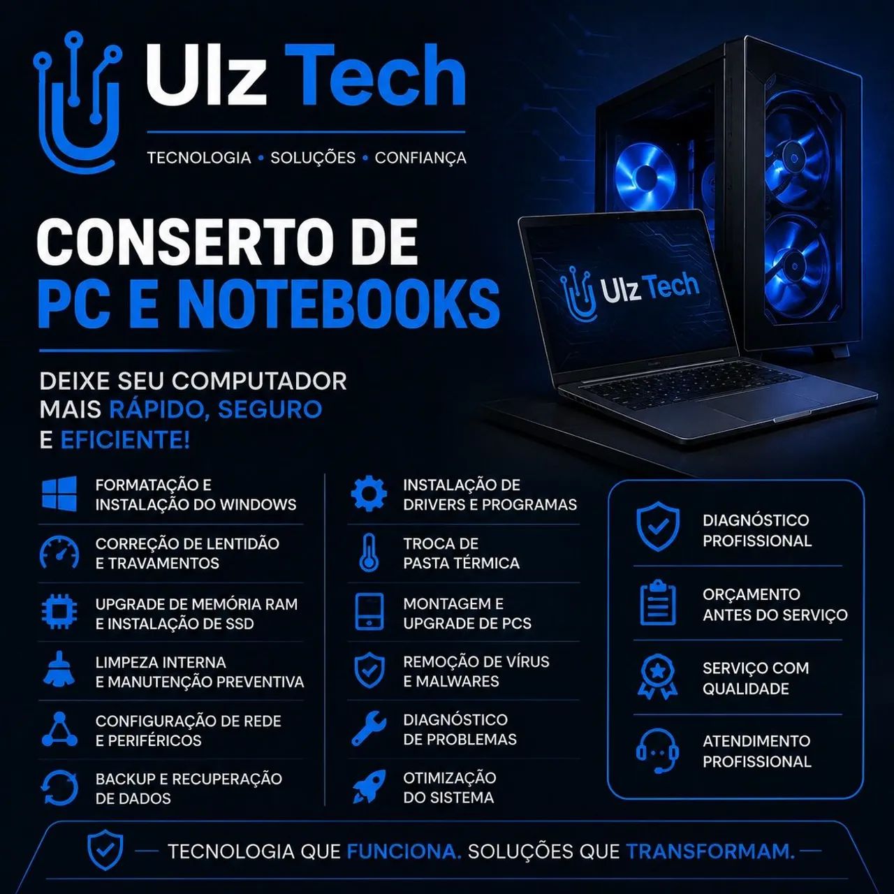 ULZ TECH | ASSISTÊNCIA TÉCNICA