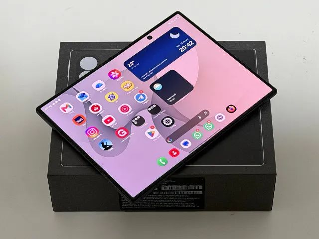 Galaxy Z Fold 8 512gb preto - completo e com nota - 1 mês de uso. - Foto 4