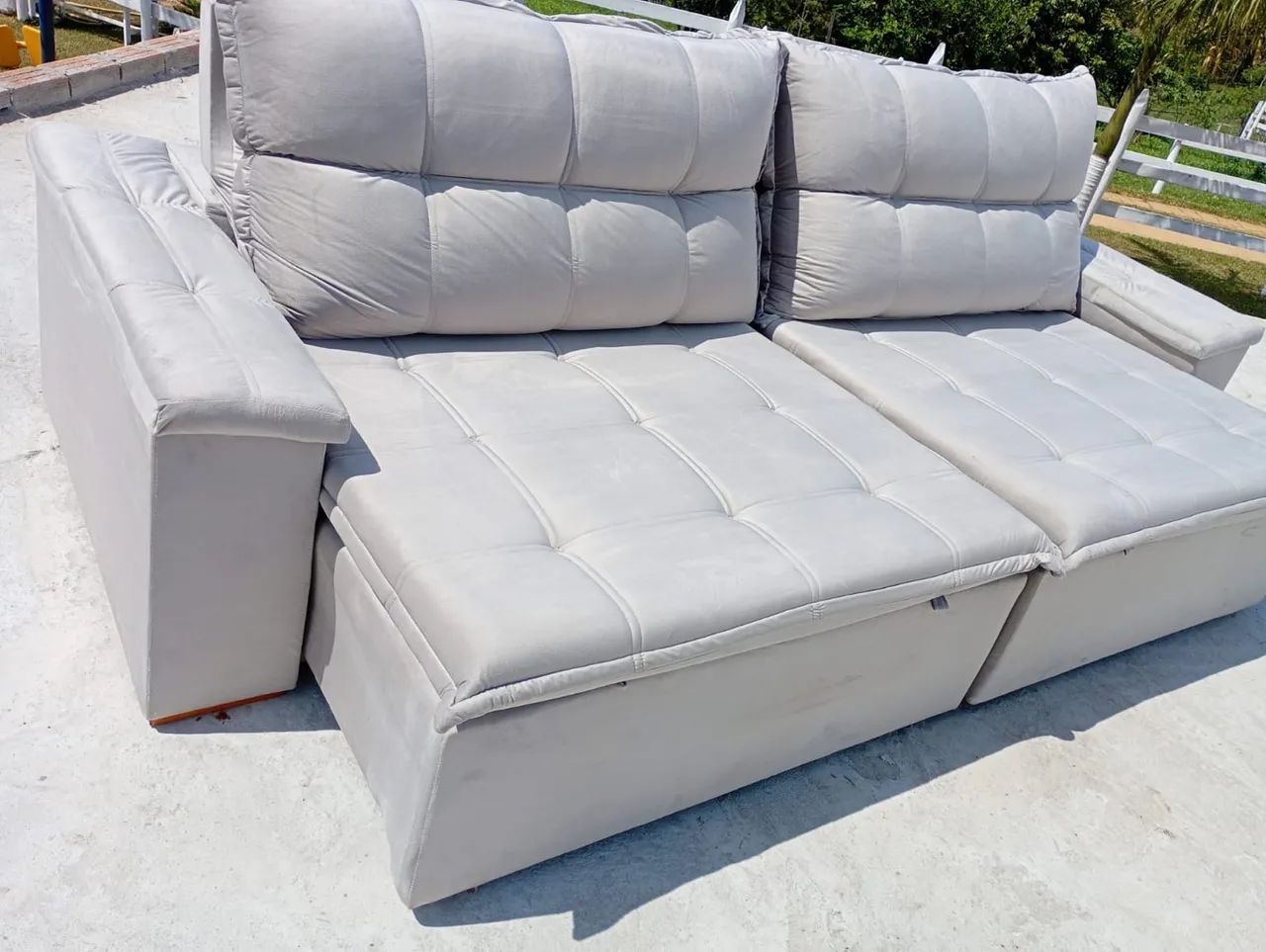 Sofa de luxo 2,90 novo !! - Foto 2