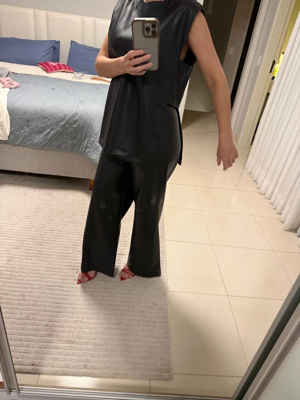 Conjunto em couro  - Foto 4