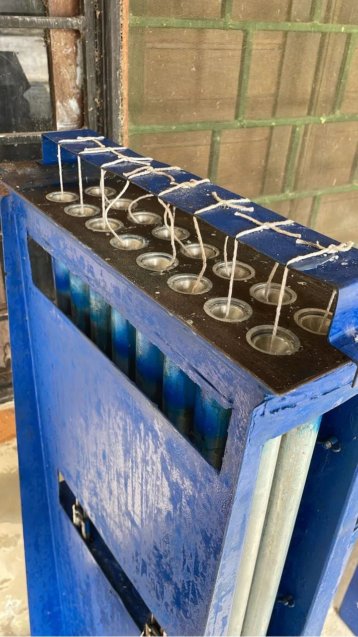 Conjunto para fábricação de velas de altar e funerárias  - Foto 4