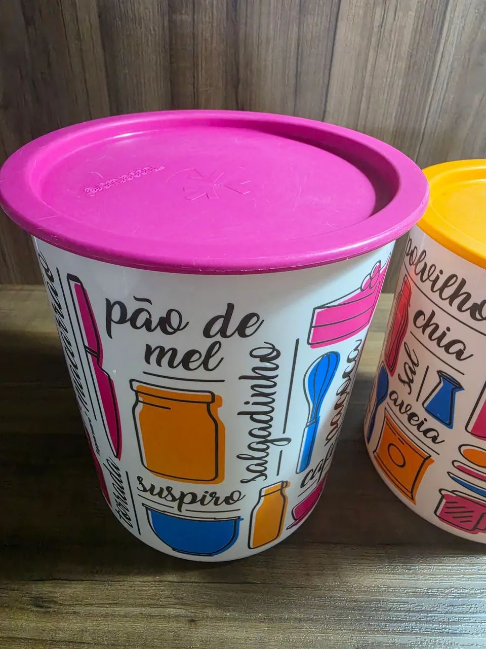 Kit 2 potes tupperware - Foto 2