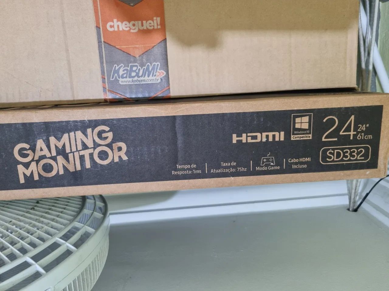 Monitor Gamer SAMSUNG 24" 75Hz 1ms ( COM CAIXA ) - Foto 2