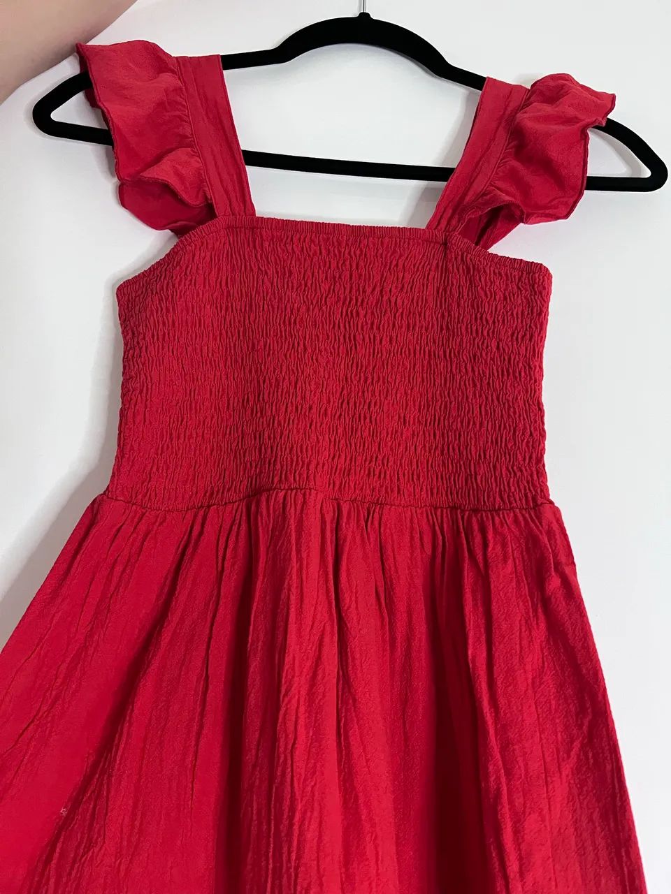 Vestido Vermelho Longo Fluido - Foto 2