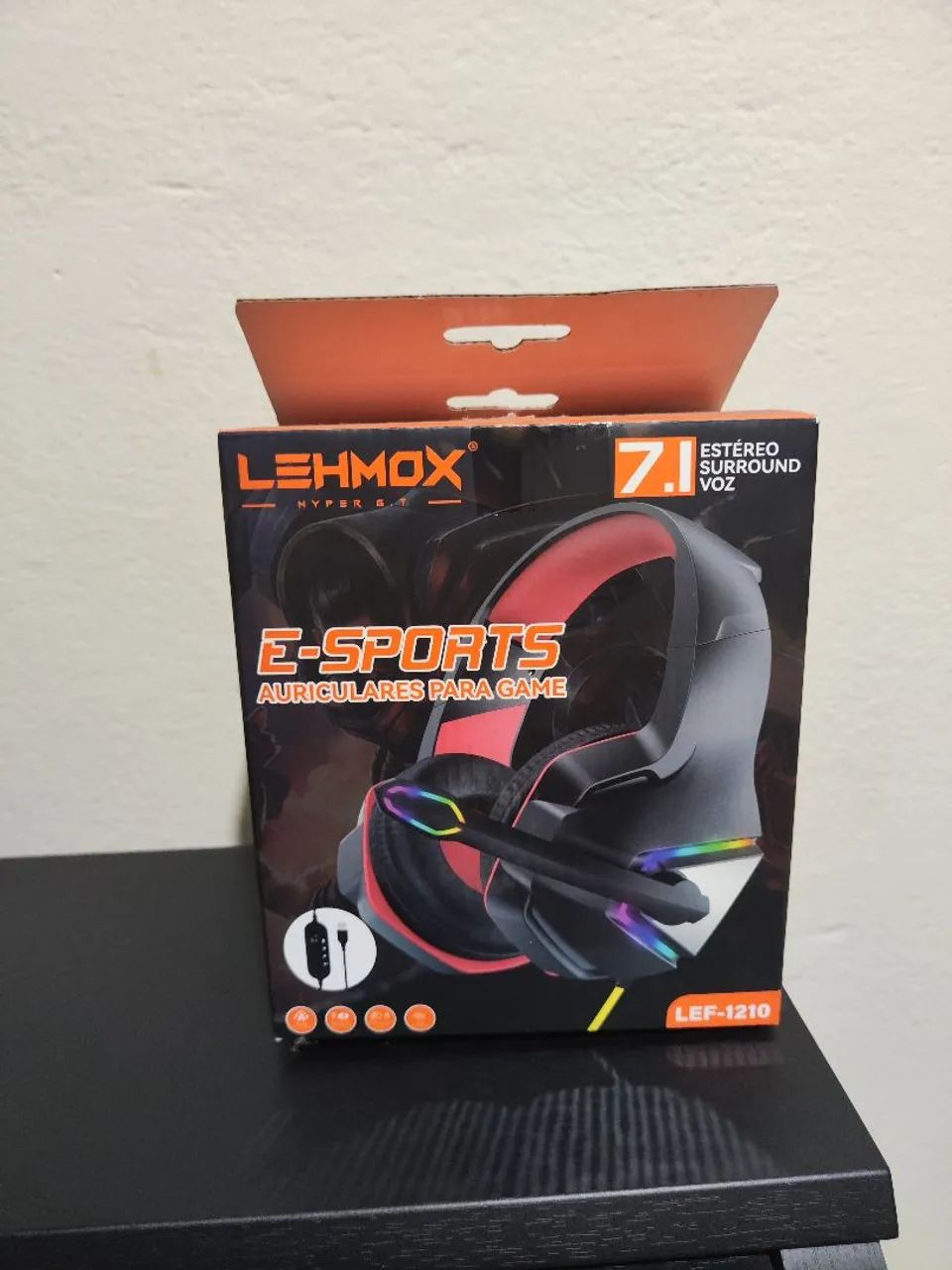 Fone gamer Lehmox