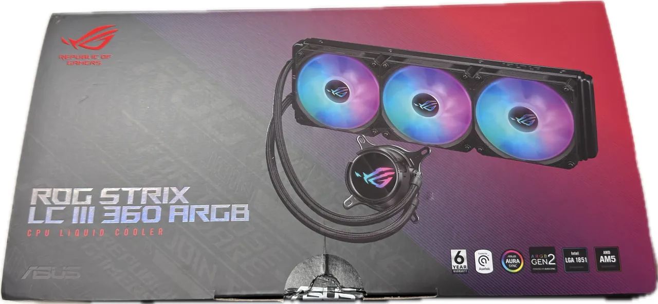Asus Rog LC iii - Water Cooler 360mm Rgb