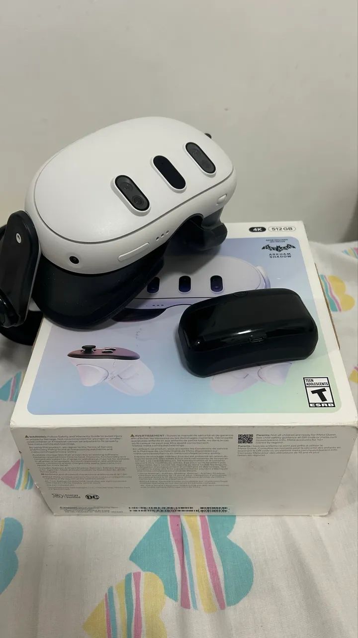 Meta quest 3 512 GB + Bobovr + bateria   - Foto 3