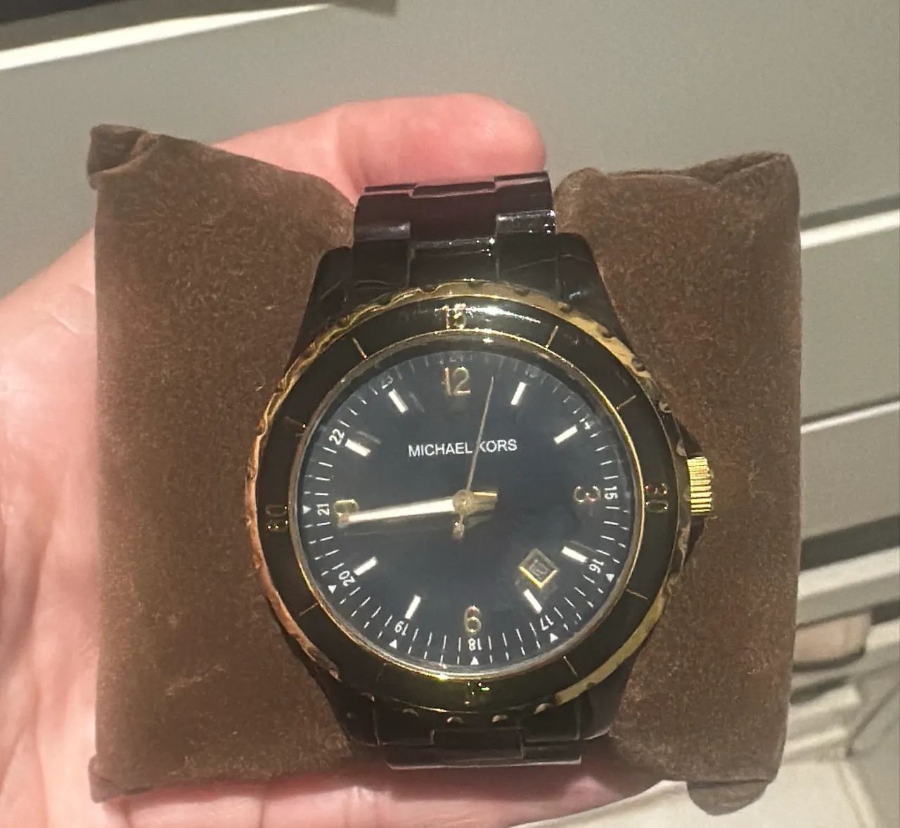 Relogio preto Michael Kors - Foto 2