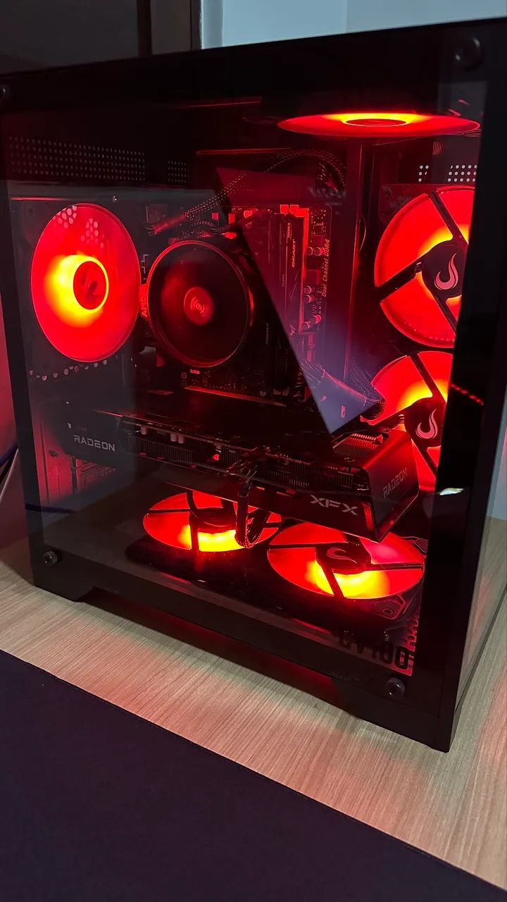 Placa de vídeo Rx7600 Triple Fan XFX - Foto 2