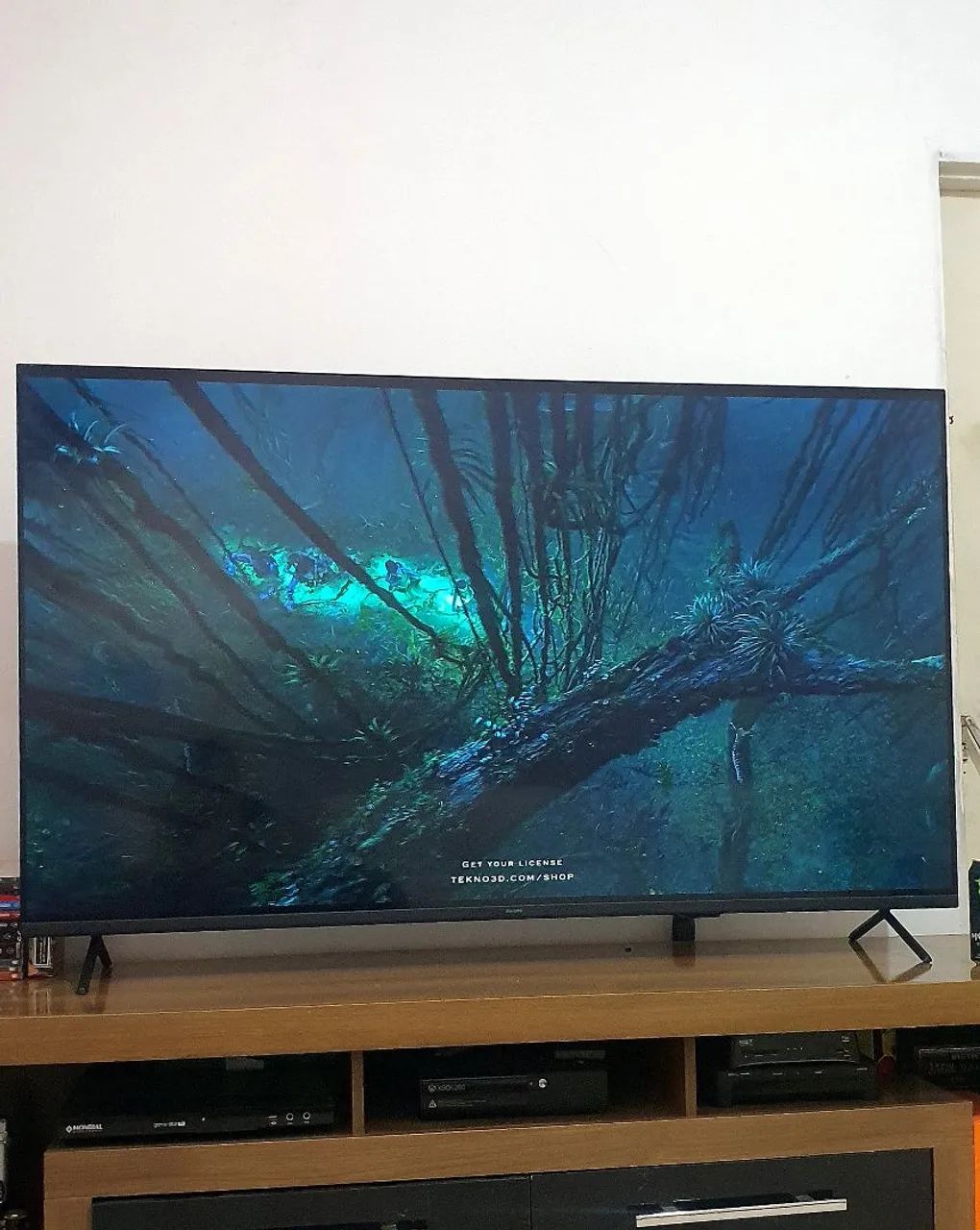 TV 65 SMART 4K C NOTA (PASSO CARTÃO) - Foto 3