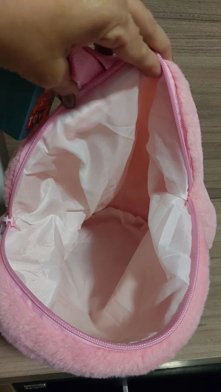 Mochila Unicórnio Pelúcia  - Foto 3