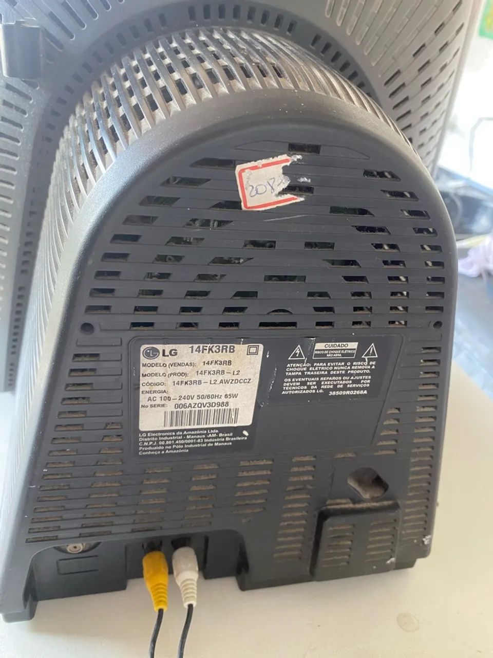 Televisão LG 14 polegadas tubo - Foto 2