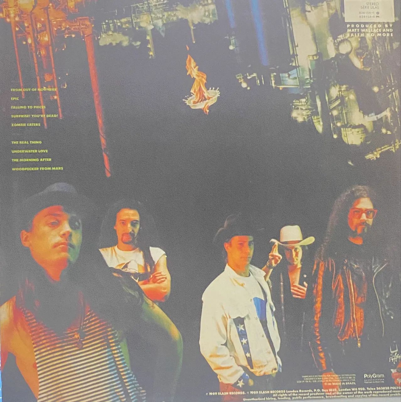 その他 Real Thing [CD] Vinil Faith No More - The Real Thing (1989) - Excelente Estado
