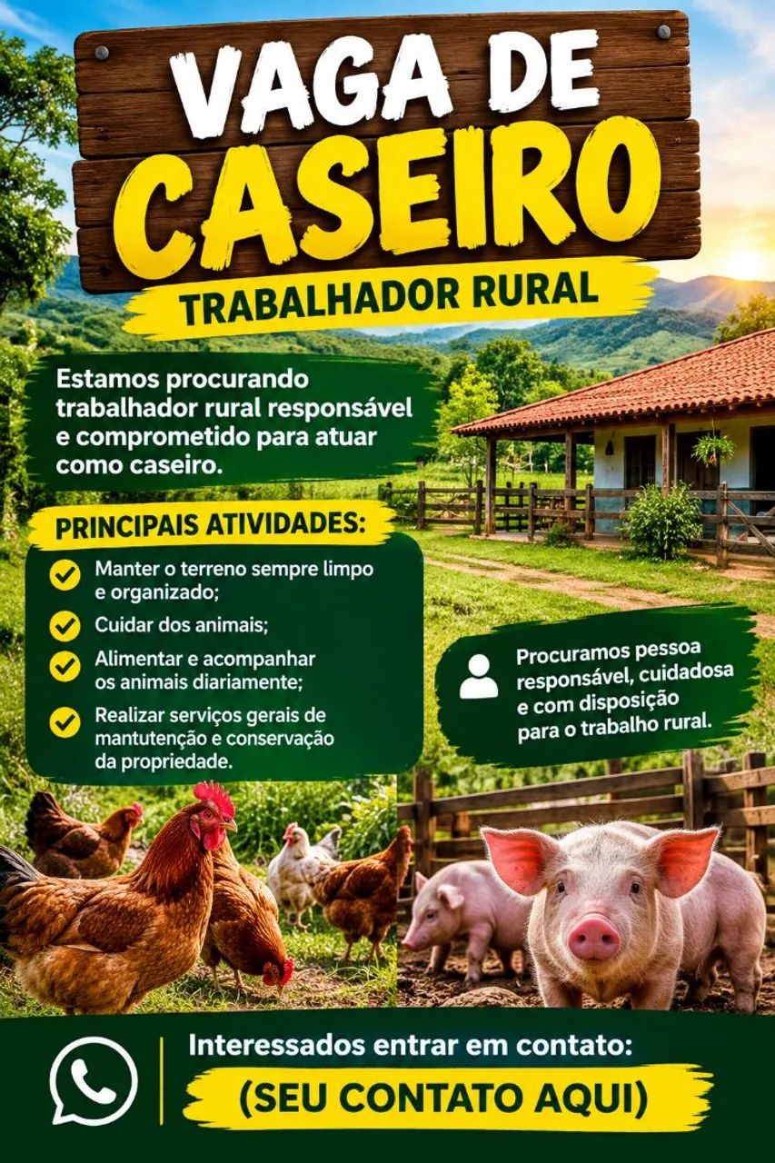 PRECISO DE CASEIRO KM 41