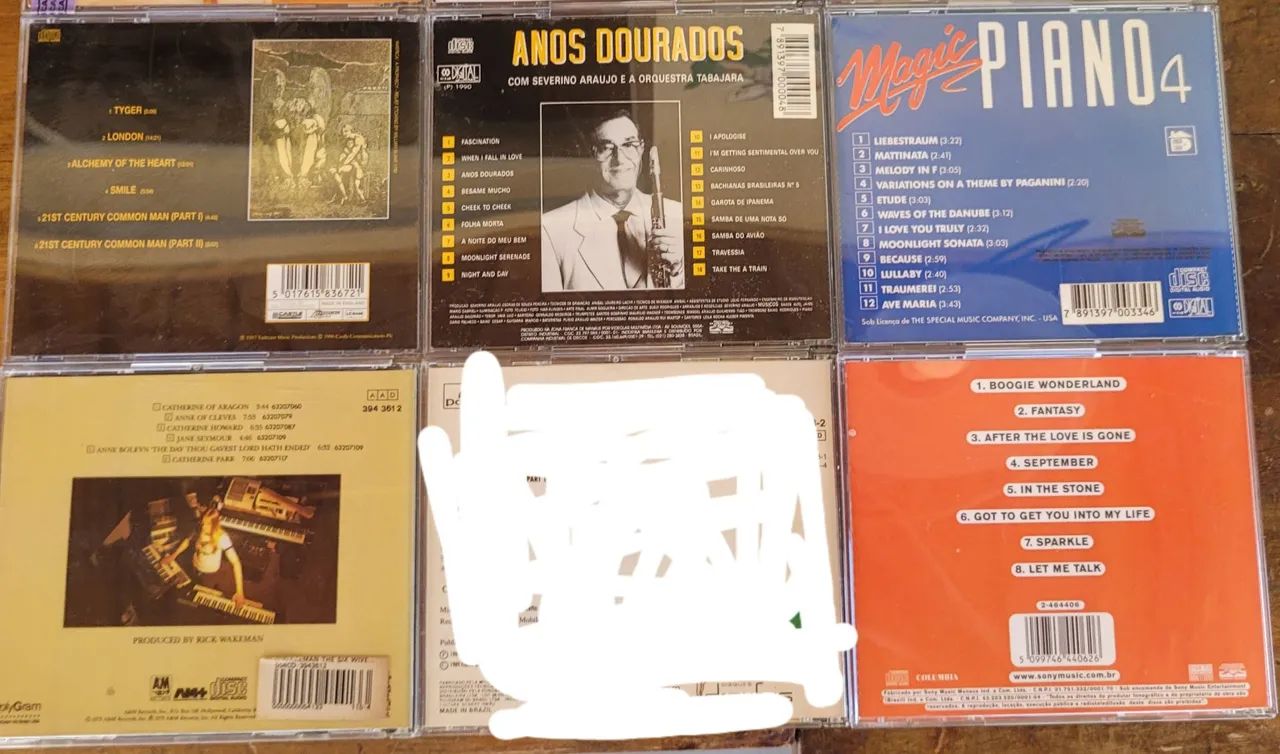 Cd Vivaldi, Rick Wakeman, Piano, Violinos, Earth Windfi - Foto 3
